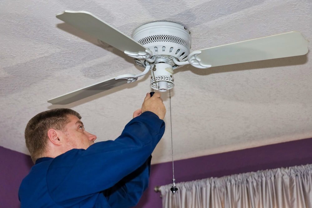 how to remove hampton bay flush mount ceiling fan